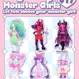 Mystery Monster Girl Charms 2.0!
