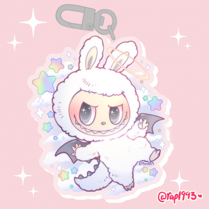 3.5in Zimomo Angel in the Clouds Charm