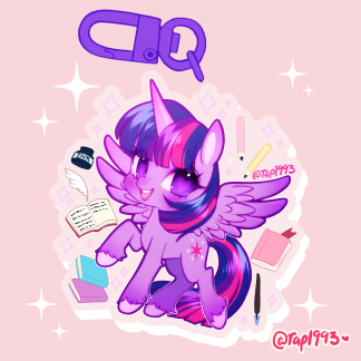2.5in Twilight Sparkle Charm