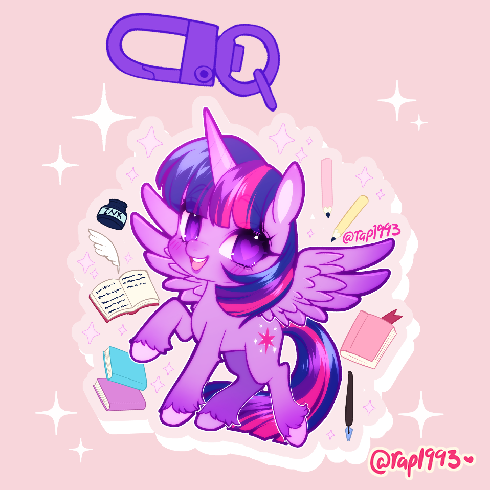 2.5in Twilight Sparkle Charm