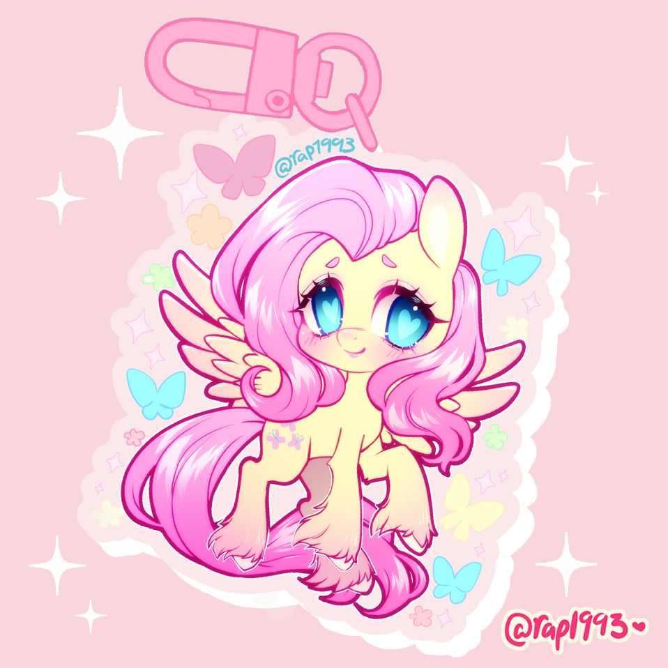 2.5in Fluttershy Charm