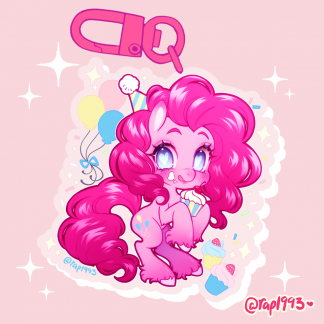 2.5in Pinkie Pie Charm