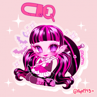 2.5in Draculaura Charm