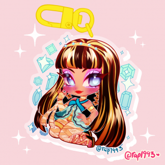 2.5in Cleo Charm