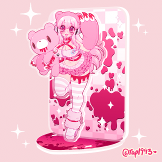 Gloomy Bear Sonico Standee