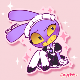 Maid Jax Sticker
