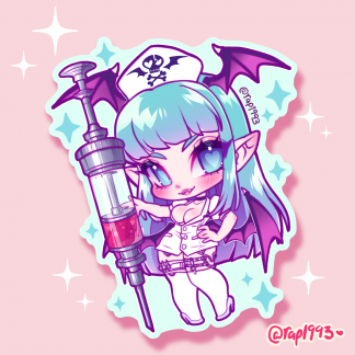 Nurse Morrigan Sticker