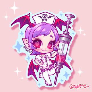 Nurse Lilith Sticker