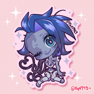 Broken Guinevere Sticker