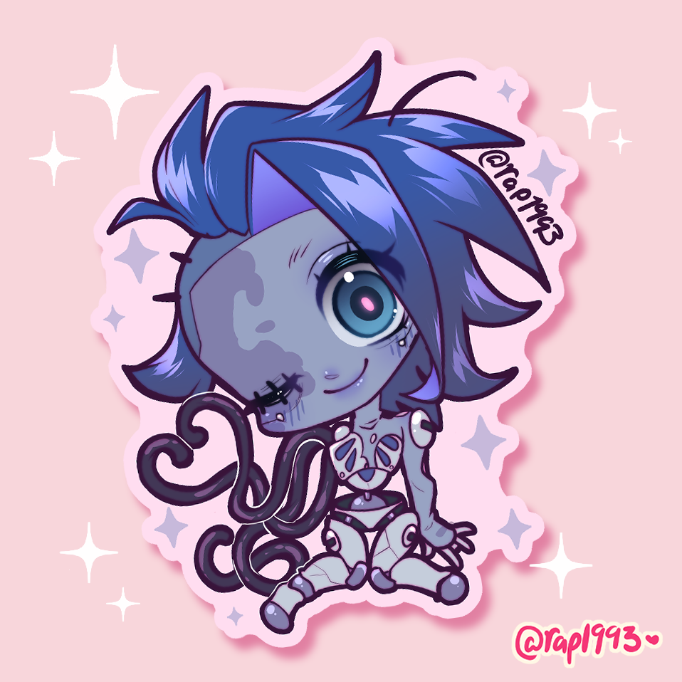 Broken Guinevere Sticker